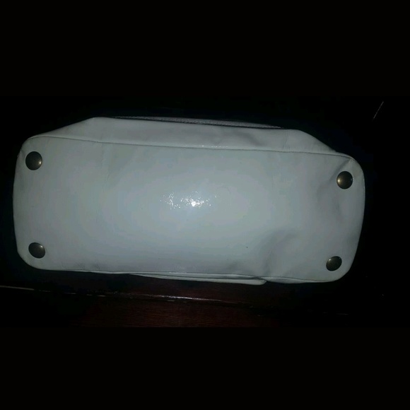 ***SOLD*** COACH FRANCINE IVORY LEGACY Satchel - Picture 6 of 8